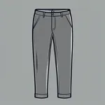 rugged dark grey pants image